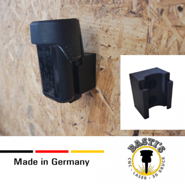 Akkuhalter für Bosch Akku's 10,8V / 12V